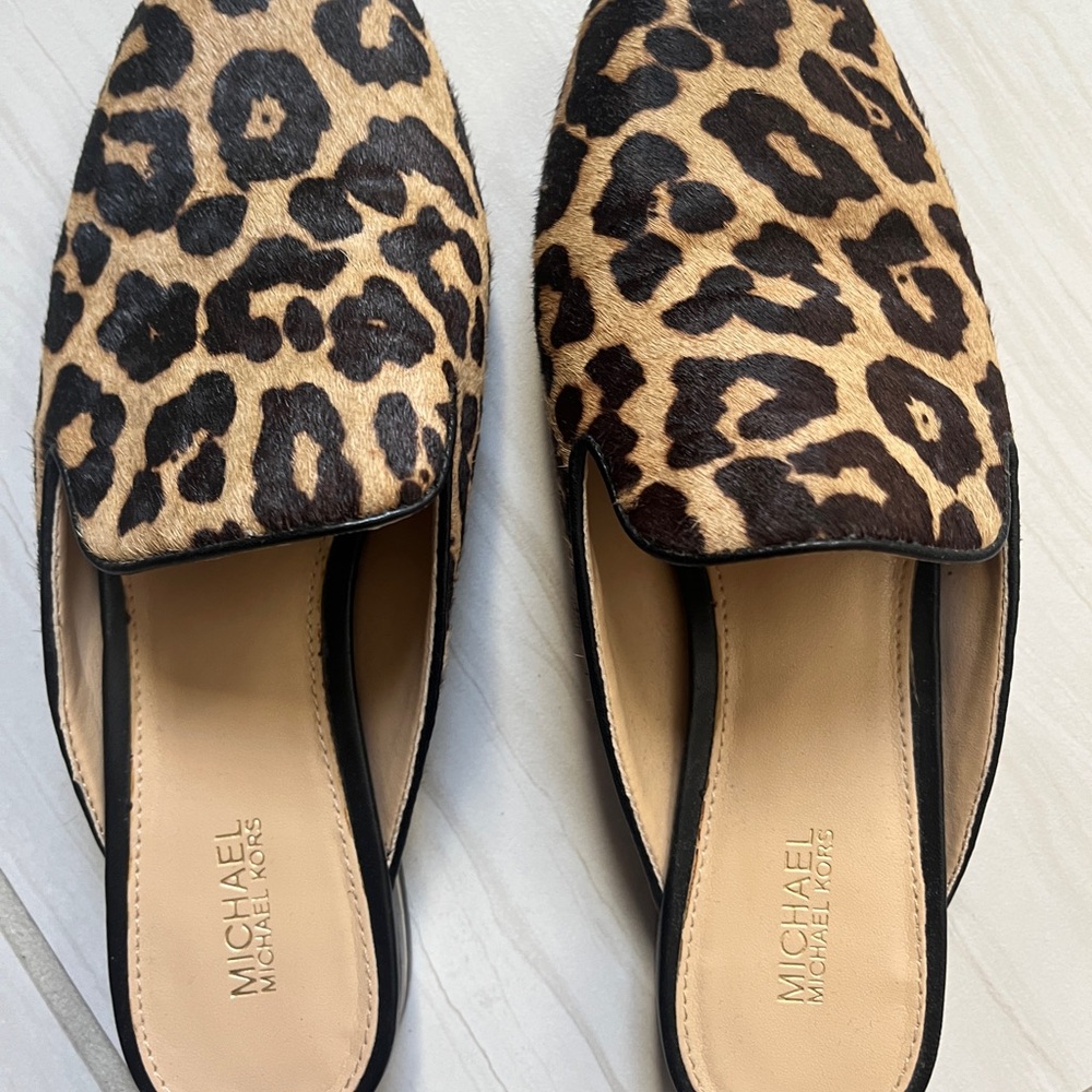 Micheal Kors calf hair shoes size 6